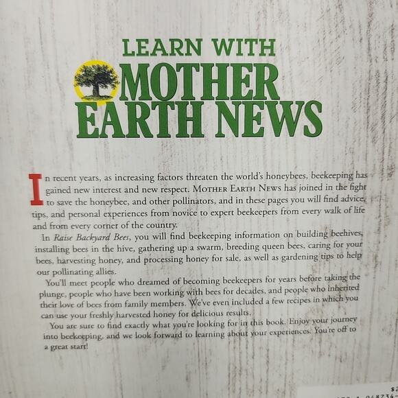 Raise Backyard Bees The Definitive Guide from Hive to Spoon Mother Earth News PB - Picture 3 of 12